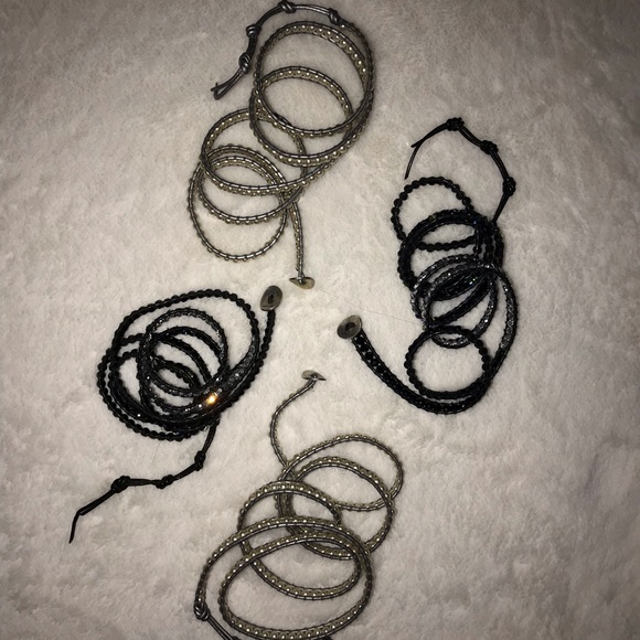 Authentic CHAN LUU wrap bracelet set (4) - Picture 1 of 7